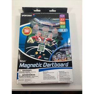 NEW TRITON MAGNETIC DARTBOARD - 3 GAMES IN 1 BASEBALL FOOTBALL BASKETBALL
